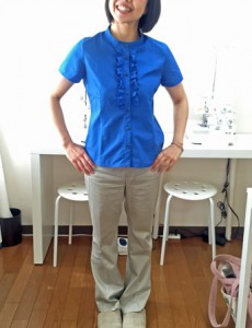 下北沢南口徒歩１分の洋裁教室ＳＡＩＫＡの生徒作品694