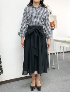下北沢の洋裁教室ＳＡＩＫＡの生徒お家作品10-2