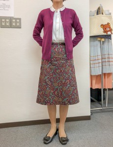 下北沢の洋裁教室ＳＡＩＫＡの生徒お家作品14