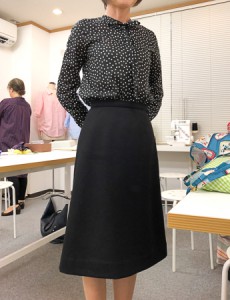 下北沢の洋裁教室ＳＡＩＫＡの生徒お家作品15