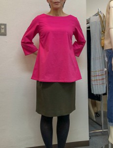下北沢の洋裁教室ＳＡＩＫＡの生徒作品1189